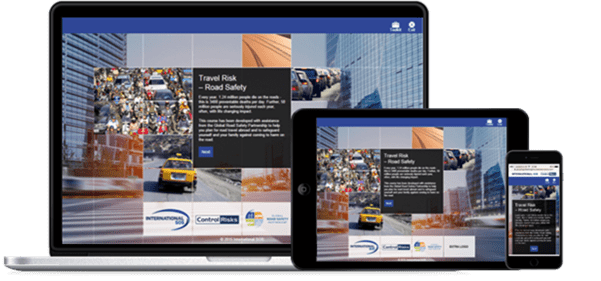 Road Safety eLearning on multiple devices
